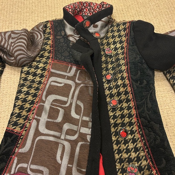 desigual coat jacket size 38 - Picture 6 of 14